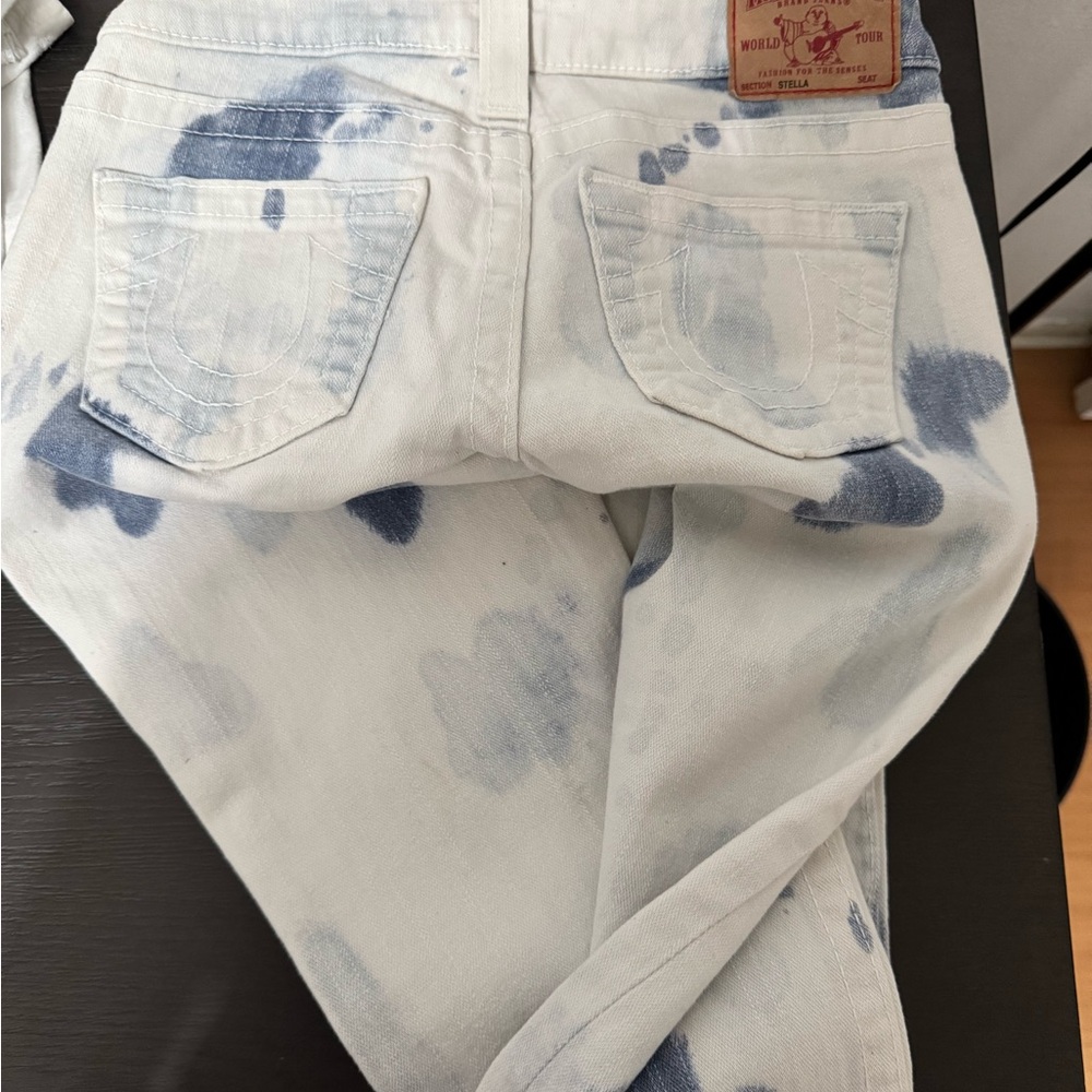 True religion tie dye jeans